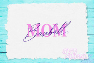 Baseball Mom SVG for Tshirt Design