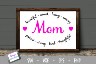 Mom - Mom in Arches Graphics for Crafts