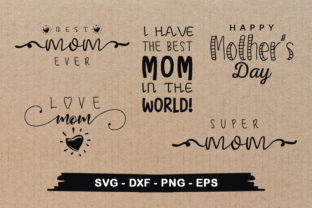 Mother's Day Design Bundle for Crafts and Graphics