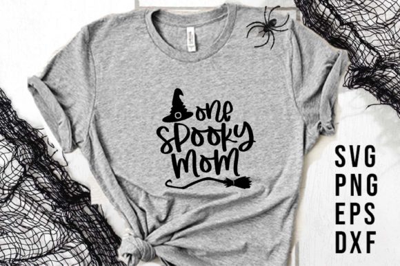 One Spooky Mom SVG for Crafts and Graphics