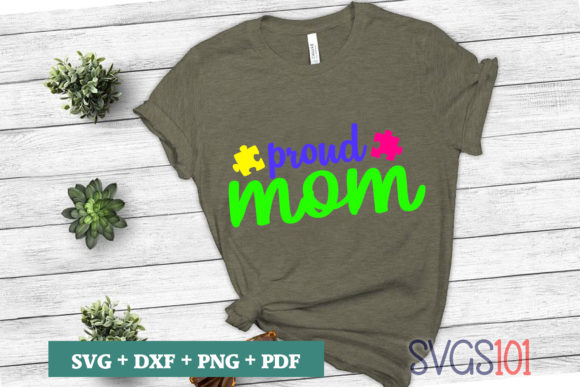 Proud Mom SVG - A Versatile Graphic Design Asset for Crafts
