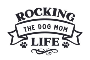 Rocking the Dog Mom Life Crafts for Local Businesses