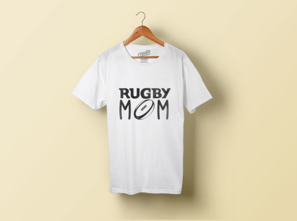 Rugby Mom SVG Design for Crafts and Graphics