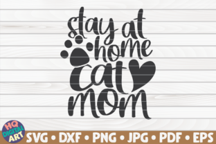 Stay at Home Cat Mom Graphics for Bloggers and Content Creators